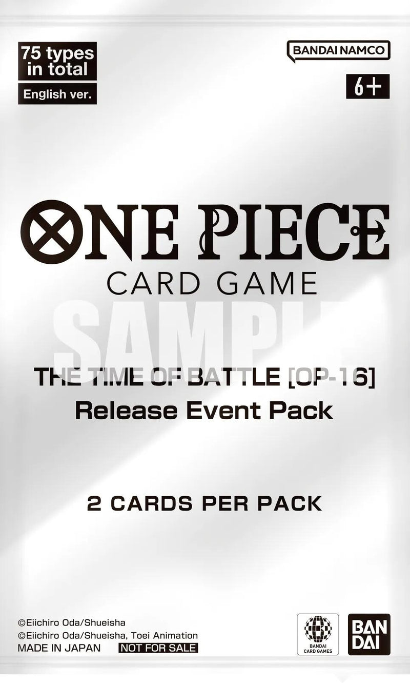 Image for The Time of Battle - Release Event Pack - One Piece Card Game