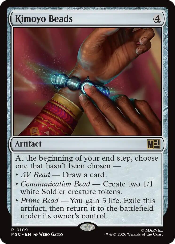 Image for Kimoyo Beads (109) (Commander: Marvel Super Heroes) - Magic: The Gathering