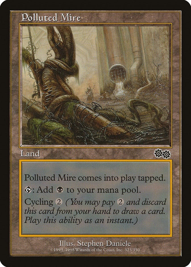 Polluted Mire (323) (Urza's Saga)