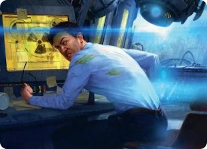 Image for Bruce Banner Art Card (4) (Art Series: Marvel Super Heroes) - Magic: The Gathering