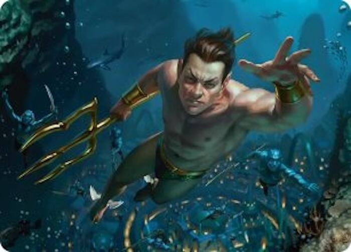 Image for Namor the Sub-Mariner Art Card (6) (Art Series: Marvel Super Heroes) - Magic: The Gathering