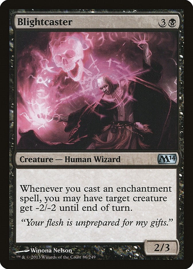 Blightcaster (86) (Magic 2014 (M14))