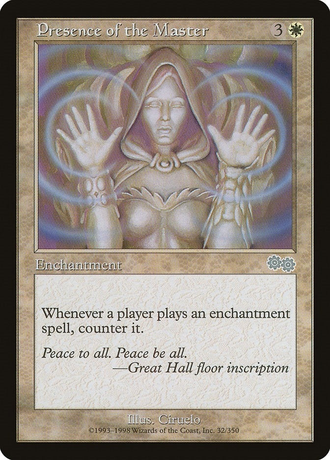 Presence of the Master (32) (Urza's Saga)