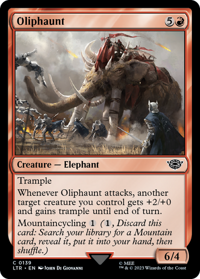 Oliphaunt (LTR-139) - The Lord of the Rings: Tales of Middle-earth