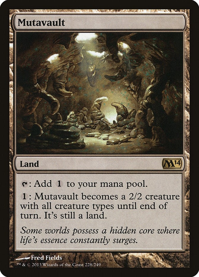 Mutavault (228) (Magic 2014 (M14))