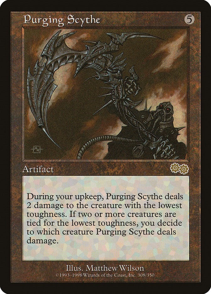 Purging Scythe (308) (Urza's Saga)