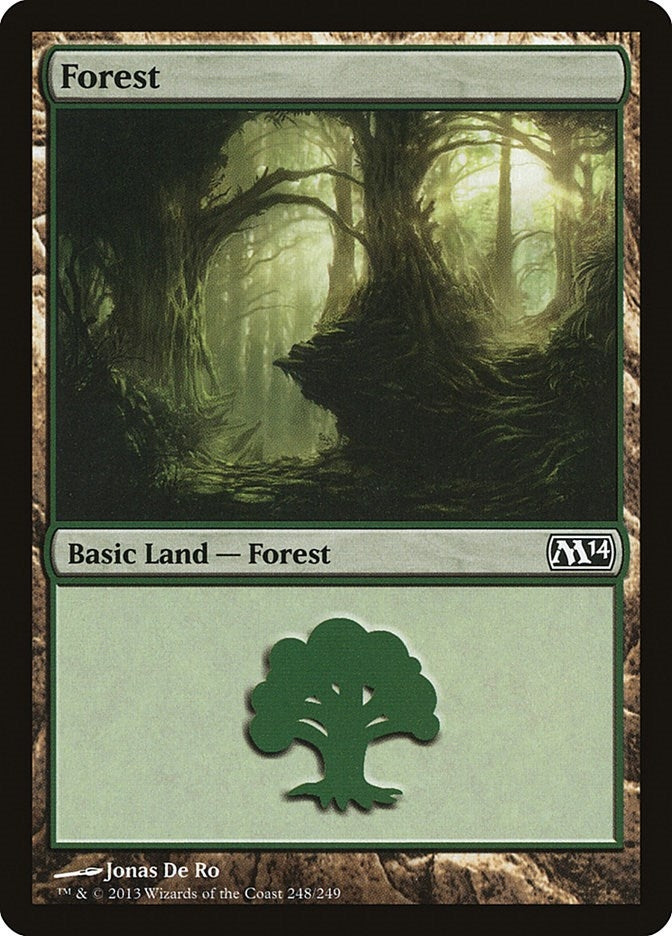 Forest (248) (248) (Magic 2014 (M14))