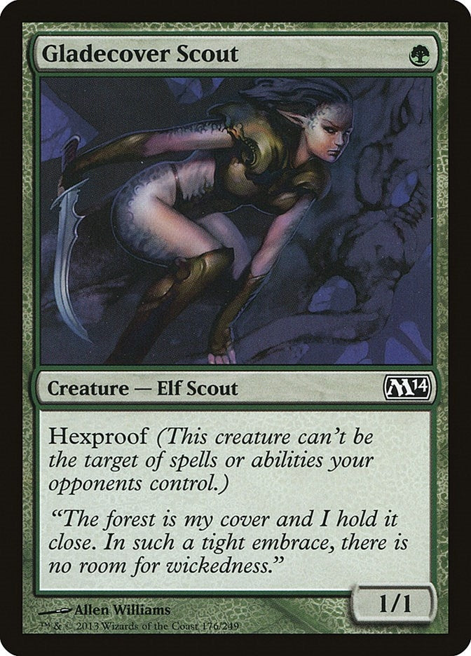 Gladecover Scout (176) (Magic 2014 (M14))