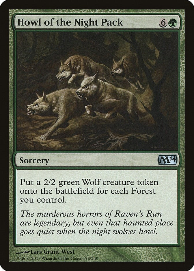 Howl of the Night Pack (178) (Magic 2014 (M14))