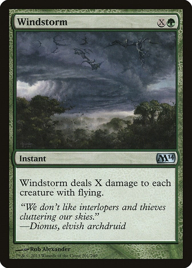 Image for Windstorm (201) - Magic: The Gathering