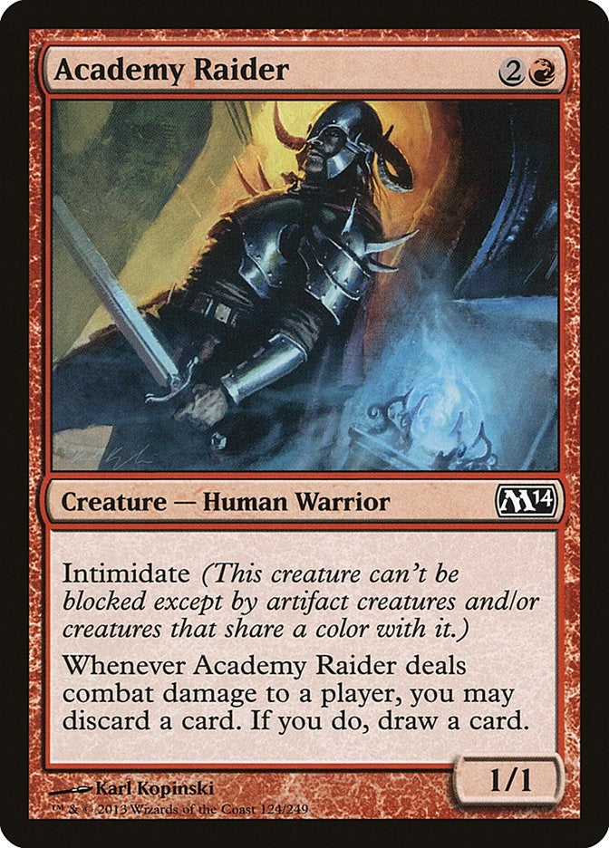 Academy Raider (124) (Magic 2014 (M14))