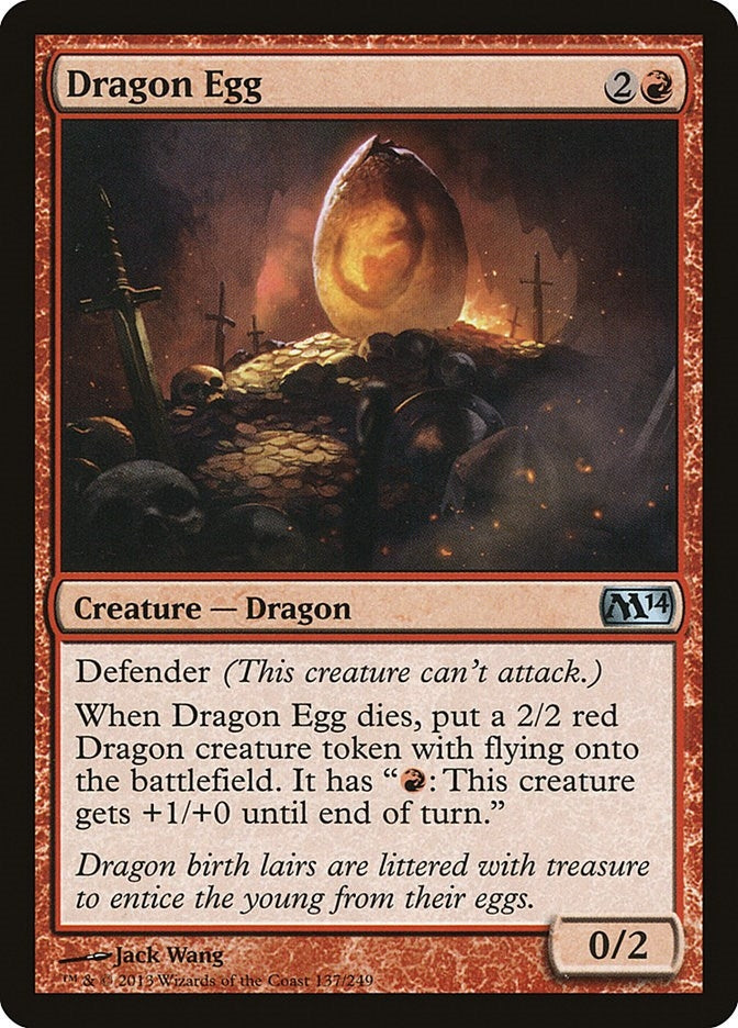 Dragon Egg (137) (Magic 2014 (M14))