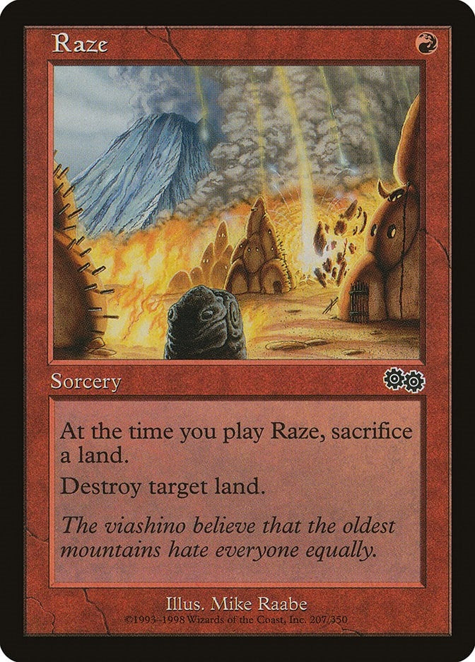 Raze (207) (Urza's Saga)