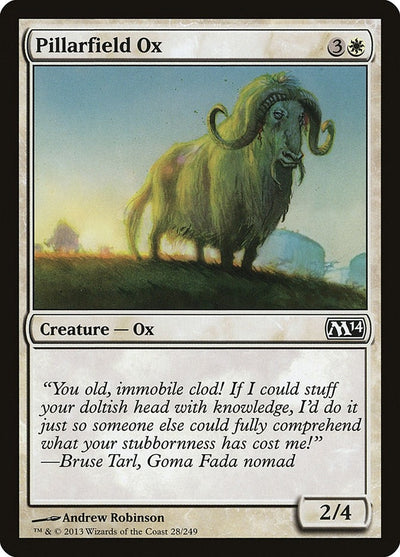 Pillarfield Ox (28) (Magic 2014 (M14))