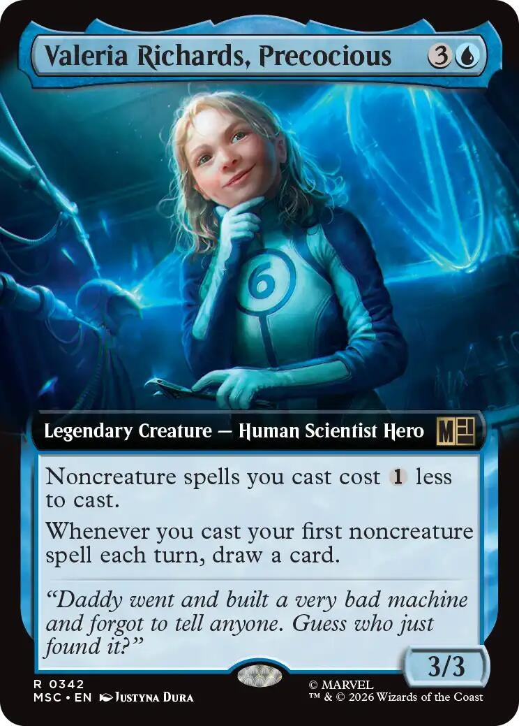 Valeria Richards, Precocious (Extended Art) (342) (Marvel Super Heroes)