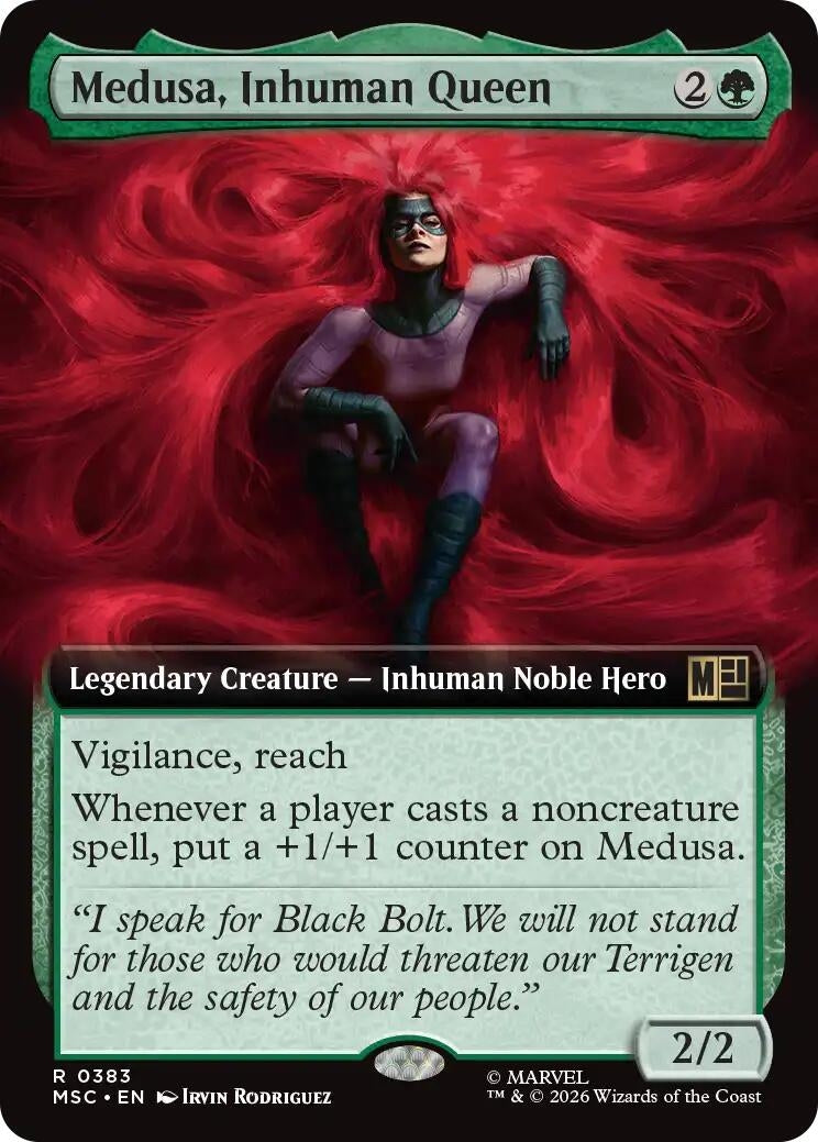 Medusa, Inhuman Queen (Extended Art) (383) (Marvel Super Heroes)