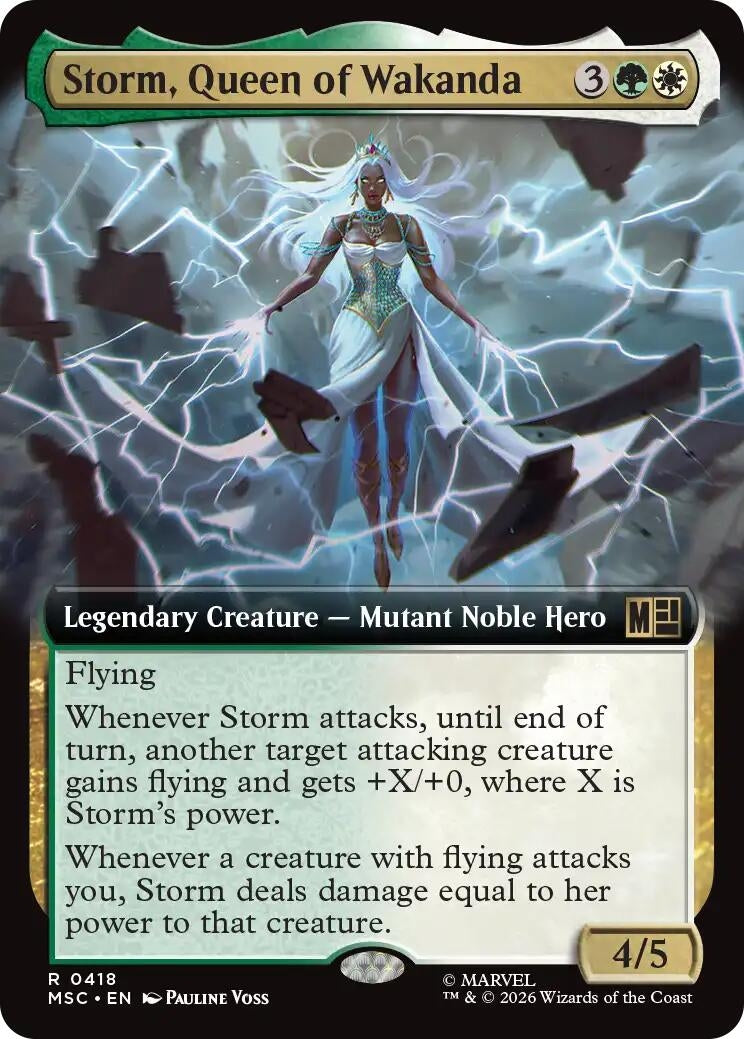 Storm, Queen of Wakanda (Extended Art) (418) (Marvel Super Heroes)