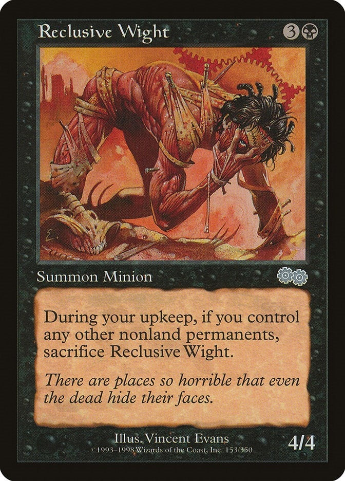 Reclusive Wight (153) (Urza's Saga)