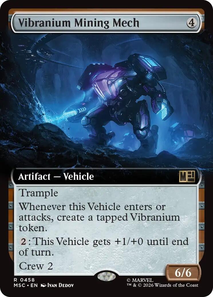 Vibranium Mining Mech (Extended Art) (458) (Marvel Super Heroes)