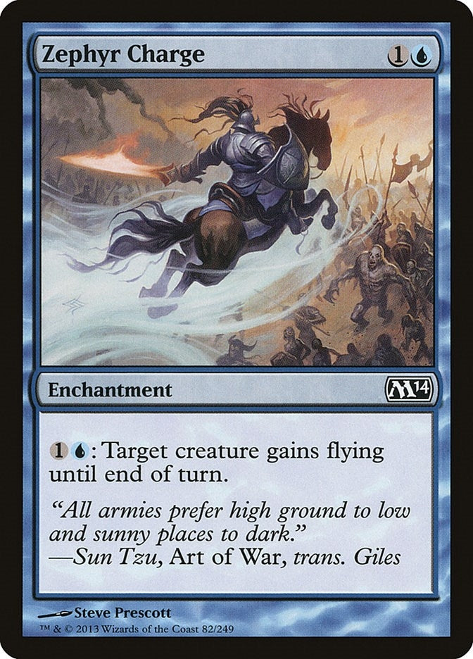 Zephyr Charge (82) (Magic 2014 (M14))