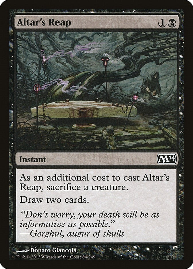 Altar's Reap (84) (Magic 2014 (M14))