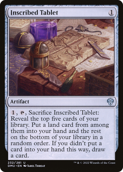 Inscribed Tablet (DMU-232) - Dominaria United