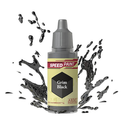 Army Painter Speed Paints - Grim Black