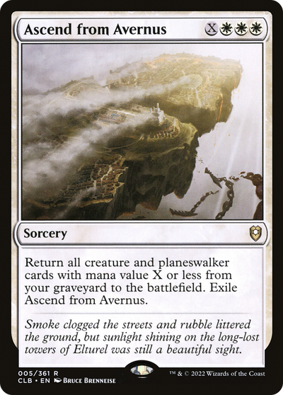 Ascend from Avernus (5) (Commander Legends: Battle for Baldur's Gate)
