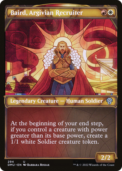 Baird, Argivian Recruiter (Showcase) (294) (Dominaria United)