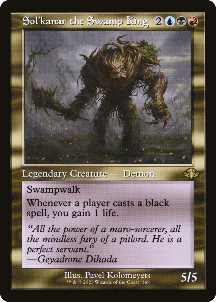 Sol'kanar the Swamp King (DMR-368) - Dominaria Remastered