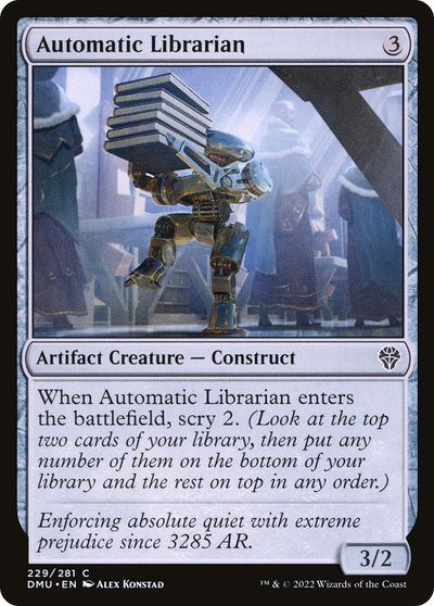 Automatic Librarian (229) (Dominaria United)