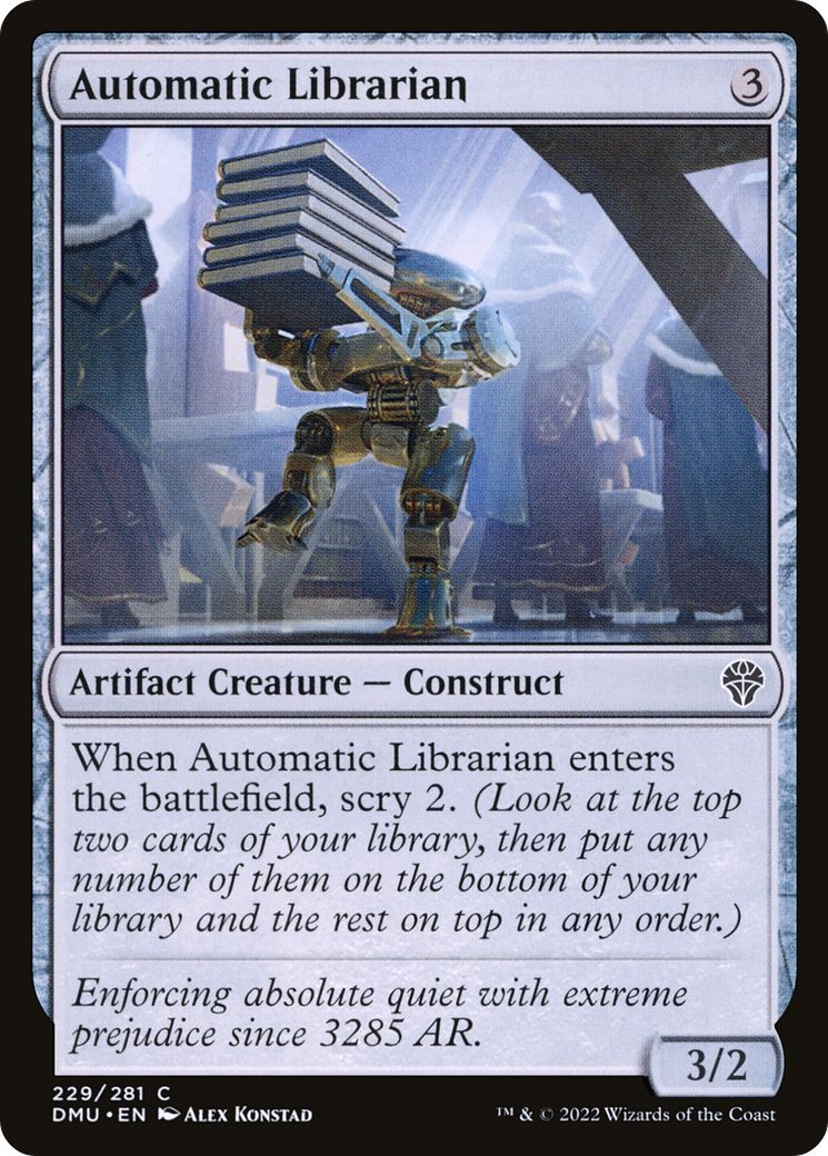 Automatic Librarian (229) (Dominaria United)
