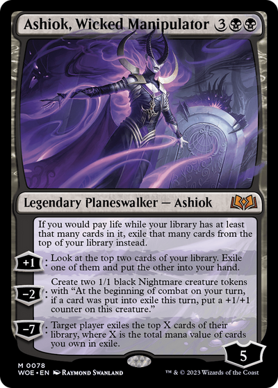 Ashiok, Wicked Manipulator (78) (Wilds of Eldraine)