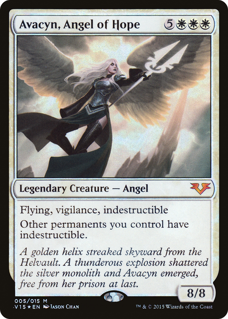 Avacyn, Angel of Hope (5) (From the Vault: Angels)