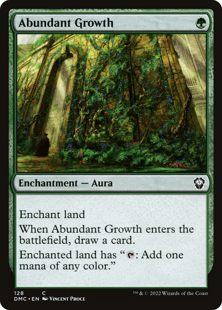 Abundant Growth (128) (Commander: Dominaria United)