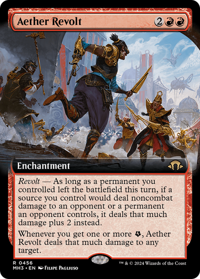 Aether Revolt (Extended Art) (456) (Modern Horizons 3)