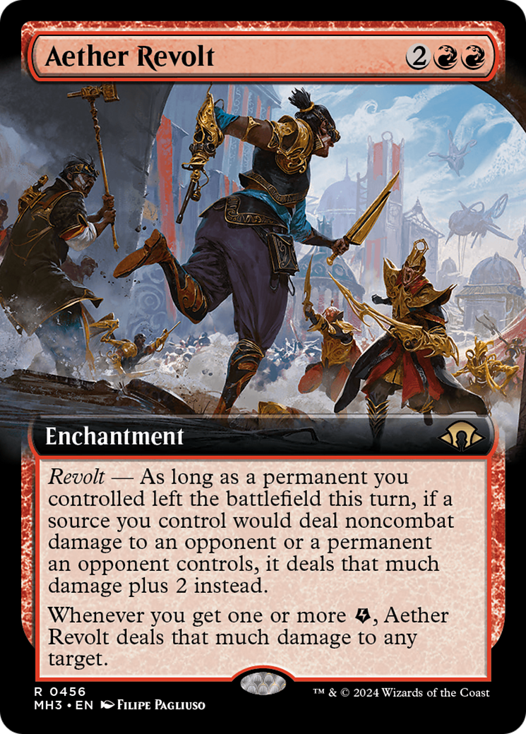 Aether Revolt (Extended Art) (456) (Modern Horizons 3)