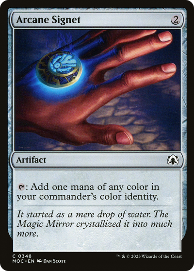 Arcane Signet (348) (Commander: March of the Machine)