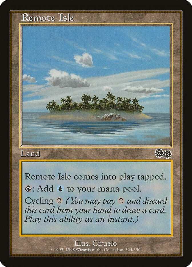 Remote Isle (324) (Urza's Saga)