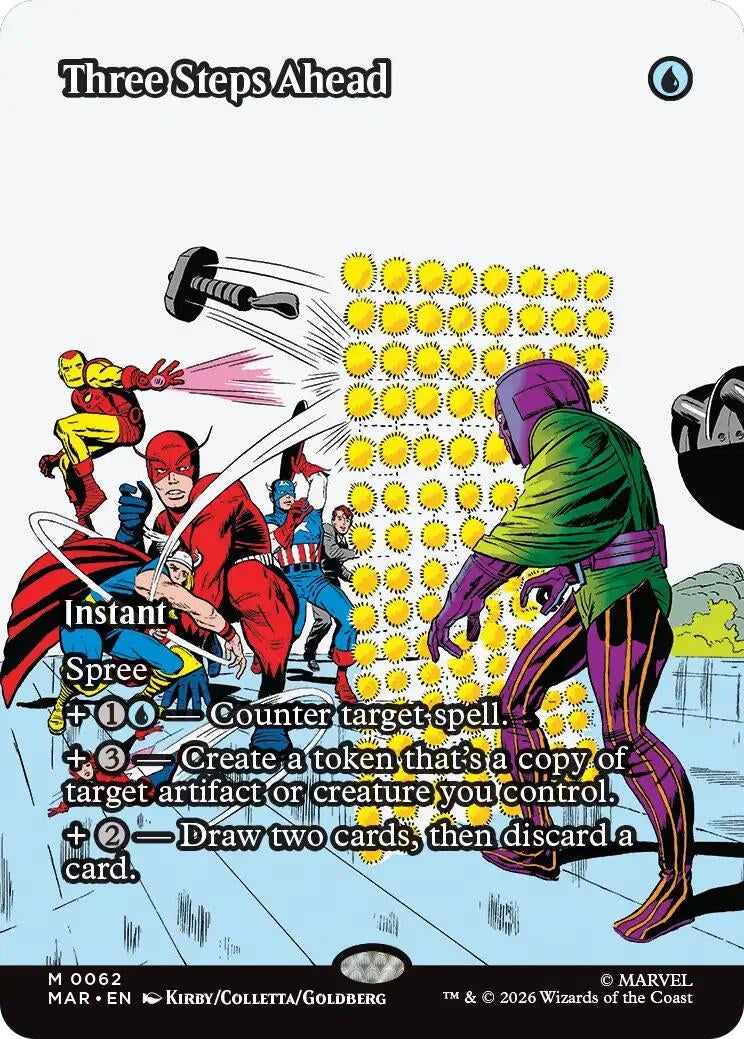 Three Steps Ahead (Borderless) (62) (Marvel Universe Eternal-Legal)