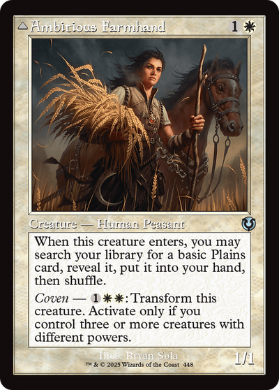 Ambitious Farmhand (Retro Frame) (448) (Innistrad Remastered)