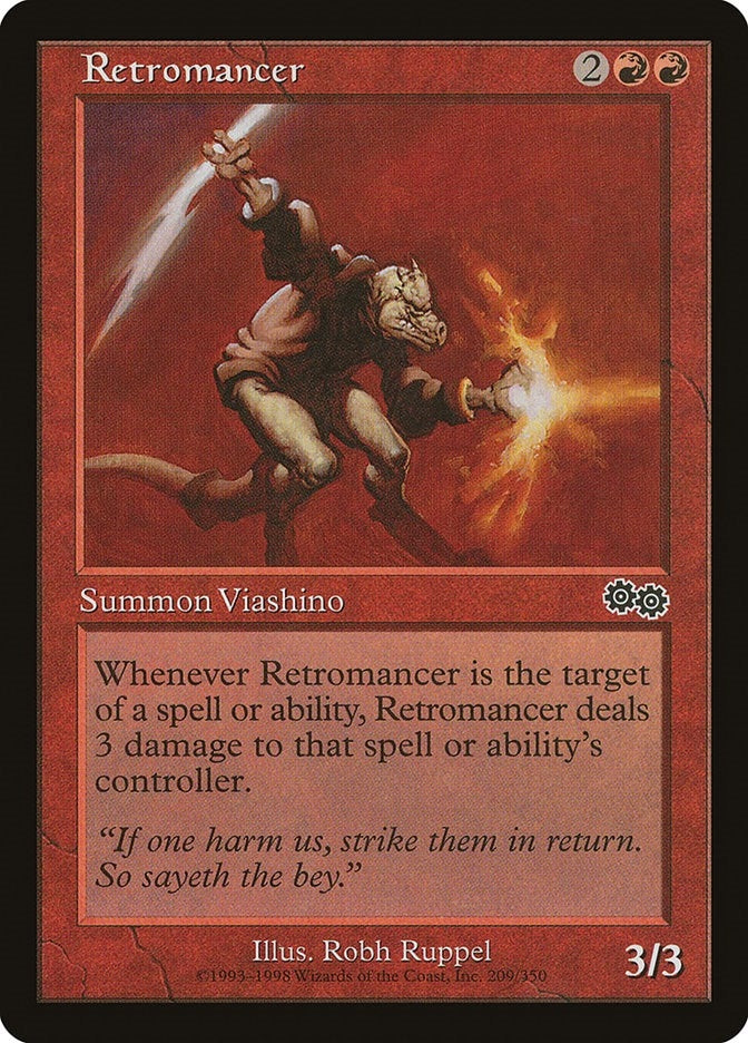 Retromancer (209) (Urza's Saga)