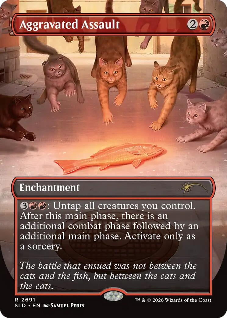 Image for Aggravated Assault (2691) (2691) (Secret Lair Drop Series) - Magic: The Gathering