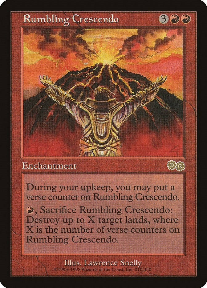 Rumbling Crescendo (210) (Urza's Saga)
