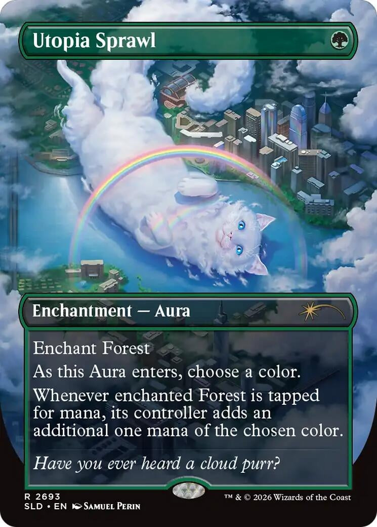 Image for Utopia Sprawl (2693) (2693) (Secret Lair Drop Series) - Magic: The Gathering