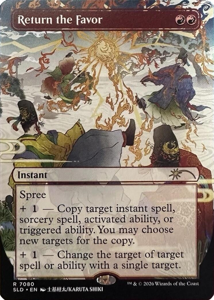 Image for Return the Favor (7080) (Secret Lair Drop Series) - Magic: The Gathering