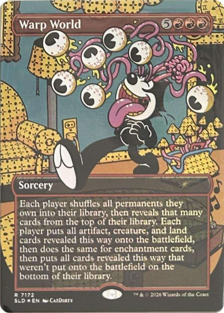 Image for Warp World (7172) (Secret Lair Drop Series) - Magic: The Gathering