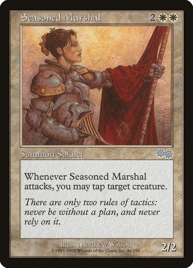 Seasoned Marshal (44) (Urza's Saga)