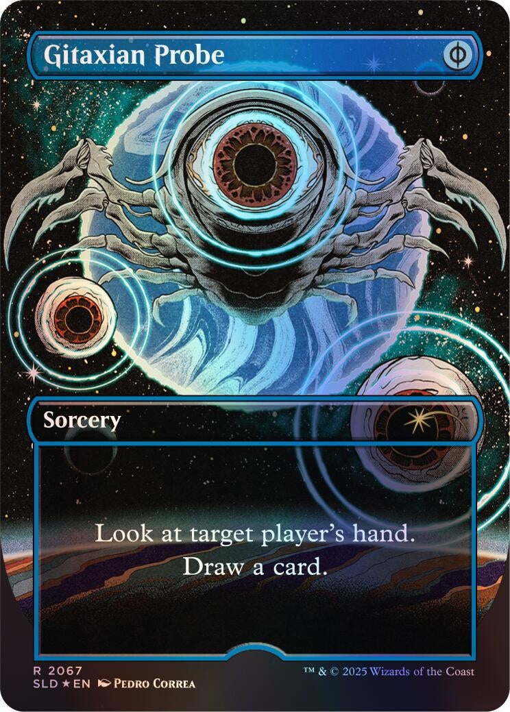 Image for Gitaxian Probe (2067) (Rainbow Foil) (2067) (Secret Lair Drop Series) - Magic: The Gathering