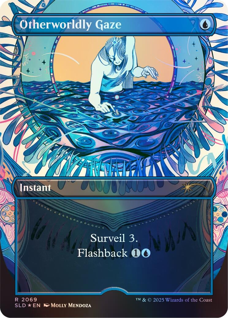 Image for Otherworldly Gaze (2069) (Rainbow Foil) (2069) (Secret Lair Drop Series) - Magic: The Gathering